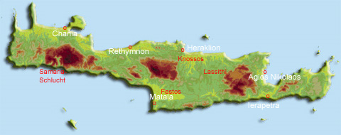 Kreta Rundreisen