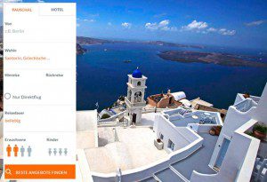 Santorini Urlaub online suchen und buchen