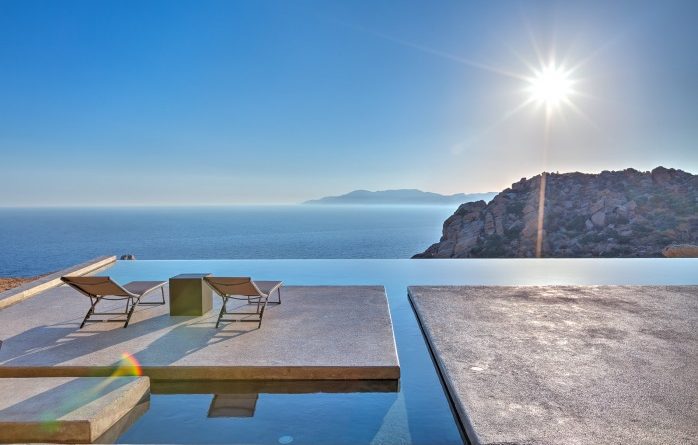 Luxusvilla auf Ios in Griechenland