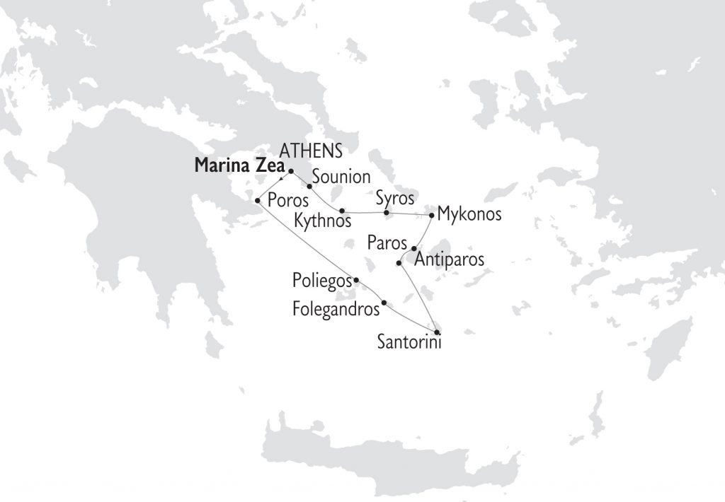 Cruise Jewels of the Cyclades in Greece