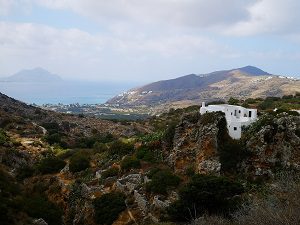 Wandern Kykladen Griechenland