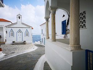 Wandern Kykladen Griechenland