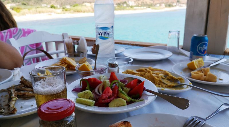 Regionale Erzeugnise frisch serviert