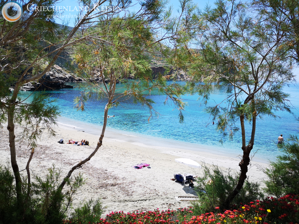 Bucht auf Folegandros West Kykladen