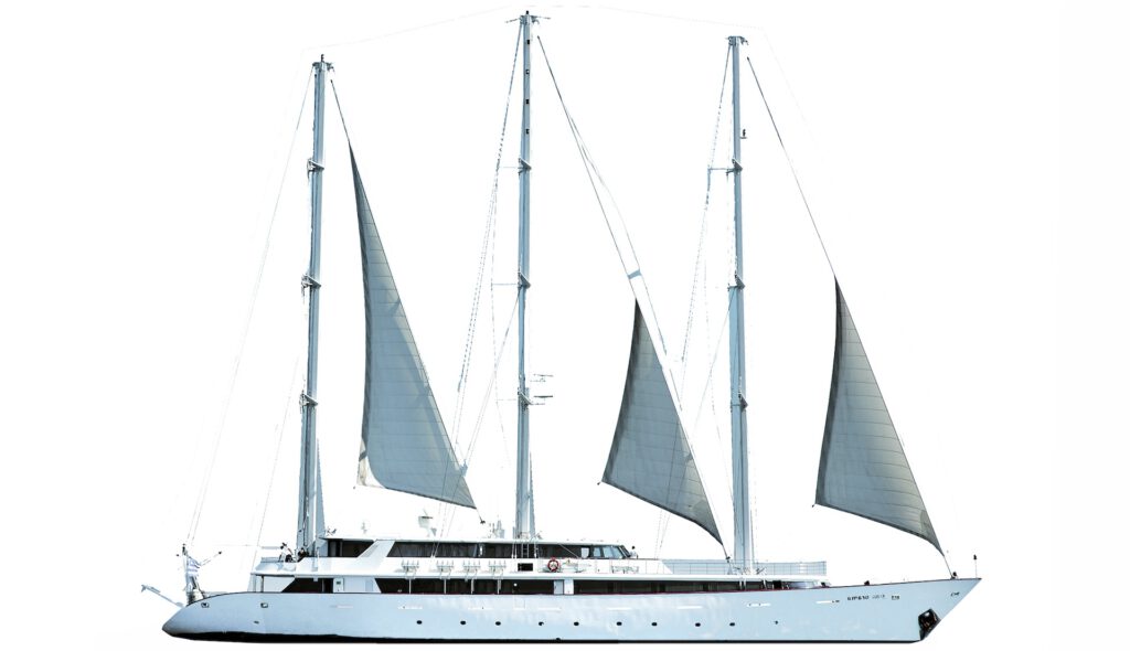 Griechenland Kreuzfahrt mit Segelyacht Panorama