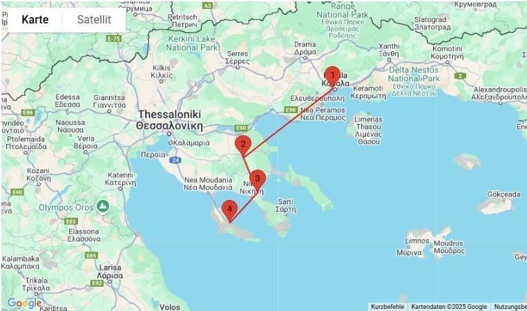 Kultur und Baden zwischen Philippi und Olymp