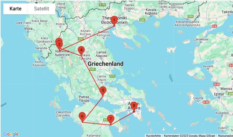 Griechenland Urlaub Klassische Rundreise Griechenland