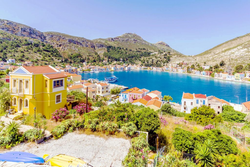 Insel Kastelorizo auf der Inselgruppe Dodekanes